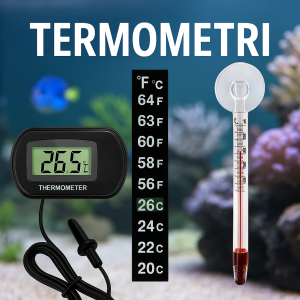Termometri per Acquario Marino e Dolce | aquariumclick.club